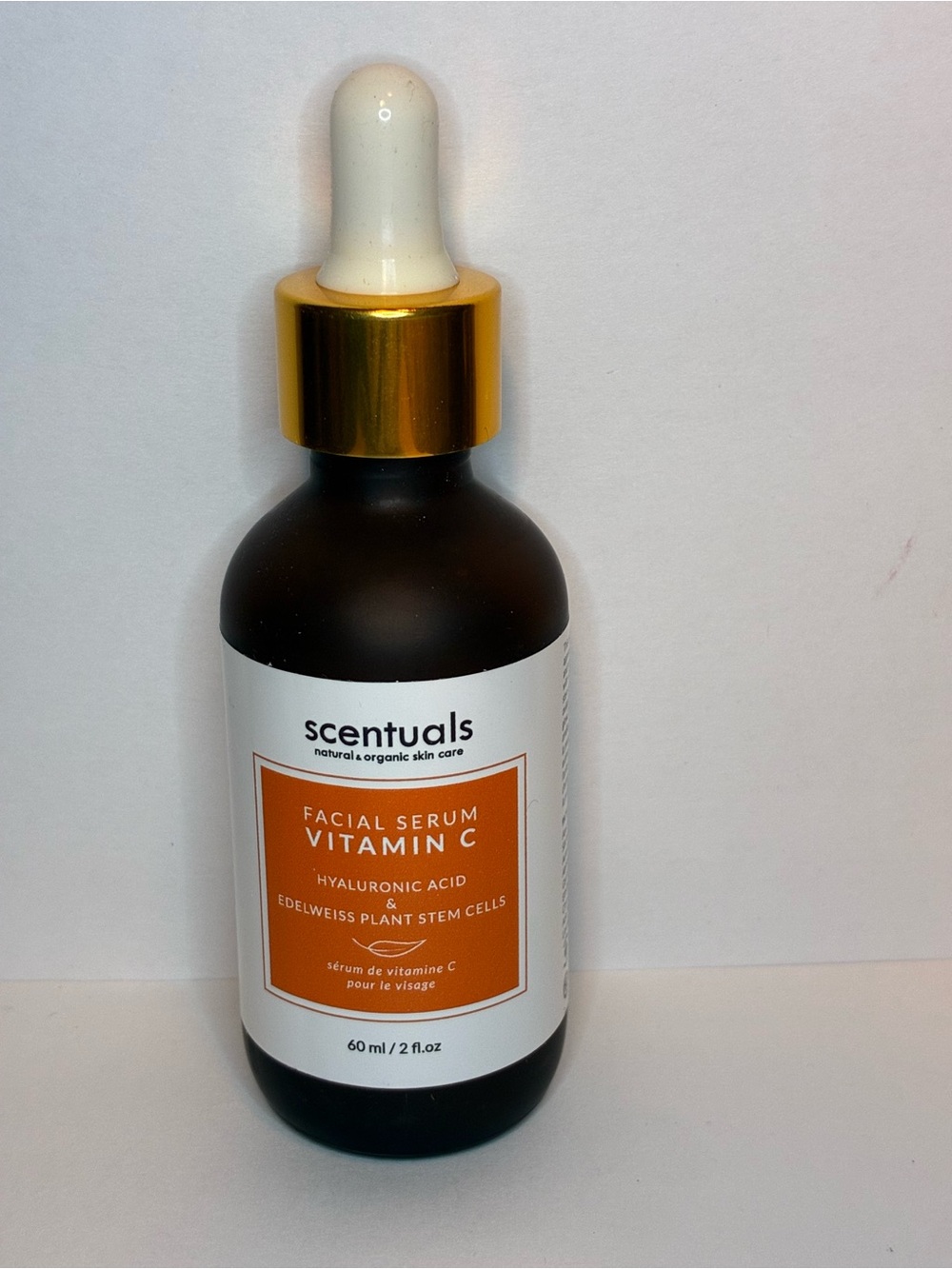 Scentuals Facial Serum Vitamin C $47 MSRP Hyaluronic Acid & Plant Cells Full Sz
